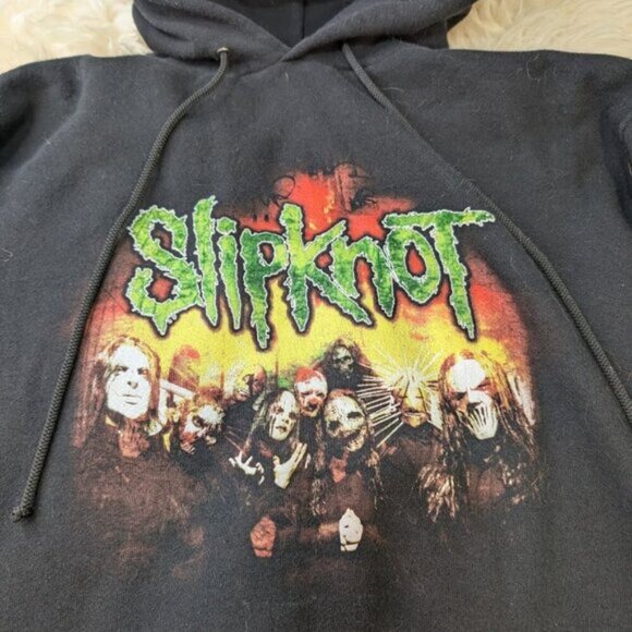 Vintage Slipknot Merch Hoodie 2000's Vol. 3: The Subliminal Verses Men Size M - Picture 2 of 6